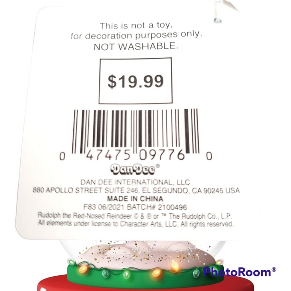 🆕️New Rudolph the Red-Nosed Reindeer DanDee Christmas 🎄 Stocking - Picture 11 of 11